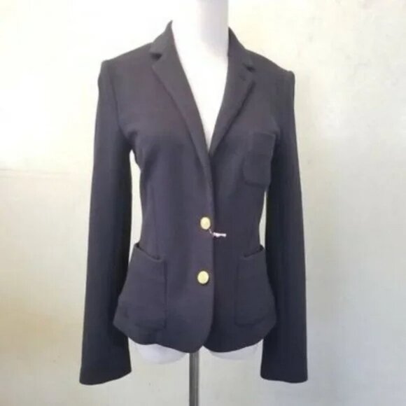 Vineyard Vines Jackets & Blazers - NWT Vineyard Vines navy sweater blazer women's size 0 (G17)